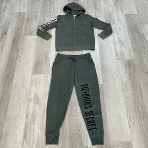 Victoria’s Secret Matching Set Track Suit Hoodie and Sweatpants